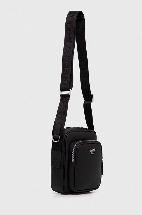 Сумка Emporio Armani колір чорний