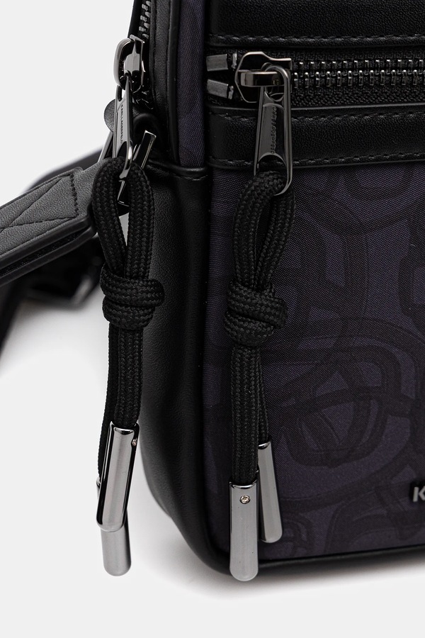 Сумка Karl Lagerfeld K/IKON колір синій фото 2