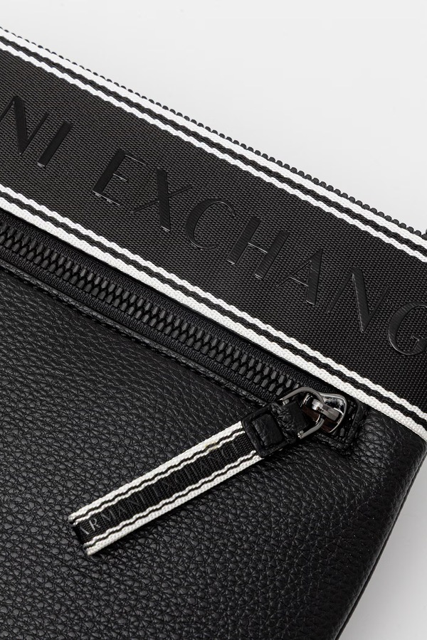 Сумка чоловіча Armani Exchange колір чорний фото 4