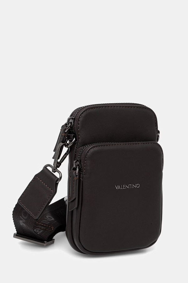 Сумка чоловіча зі штучної шкіри Valentino Bags HORIZON колір коричневий