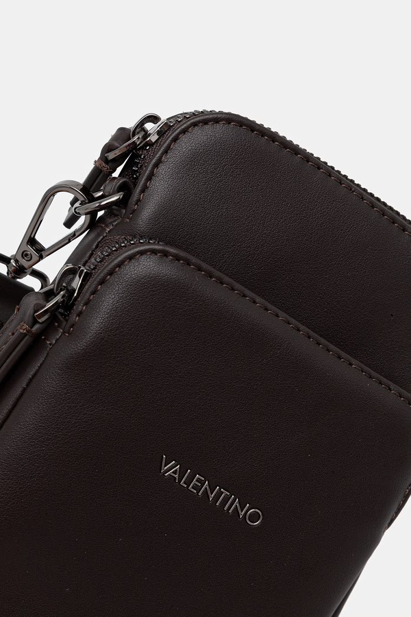 Сумка чоловіча зі штучної шкіри Valentino Bags HORIZON колір коричневий фото 4
