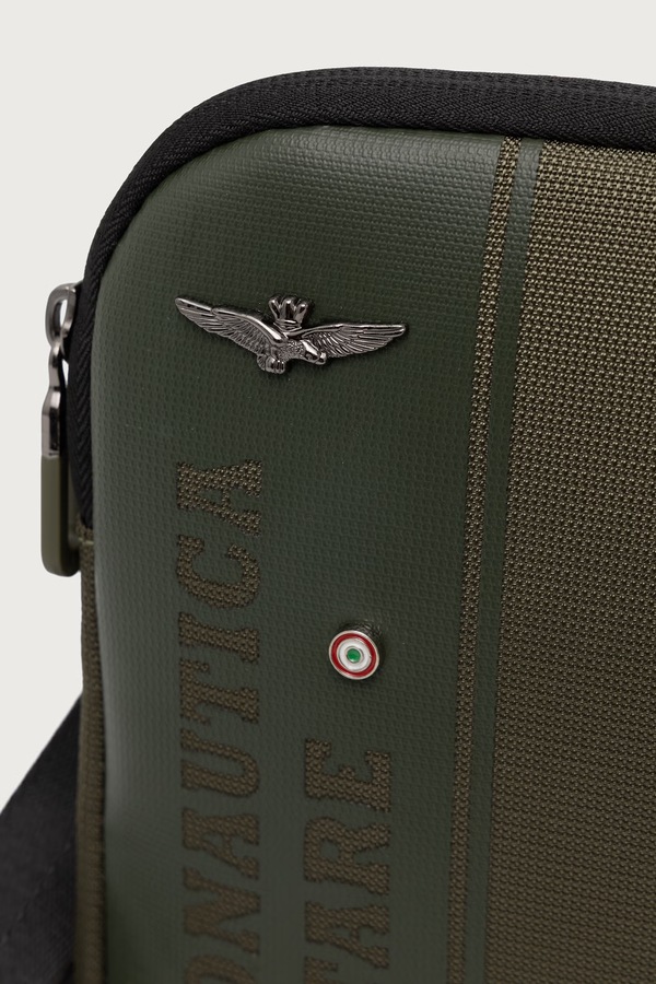 Сумка чоловіча Aeronautica Militare колір зелений фото 4