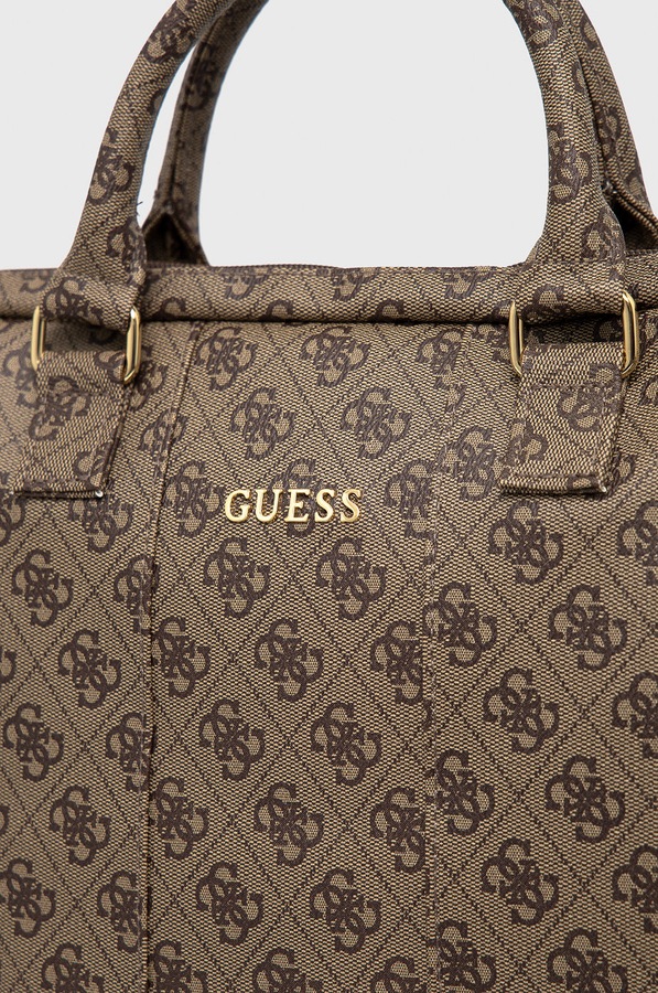Сумка Guess колір коричневий фото 2