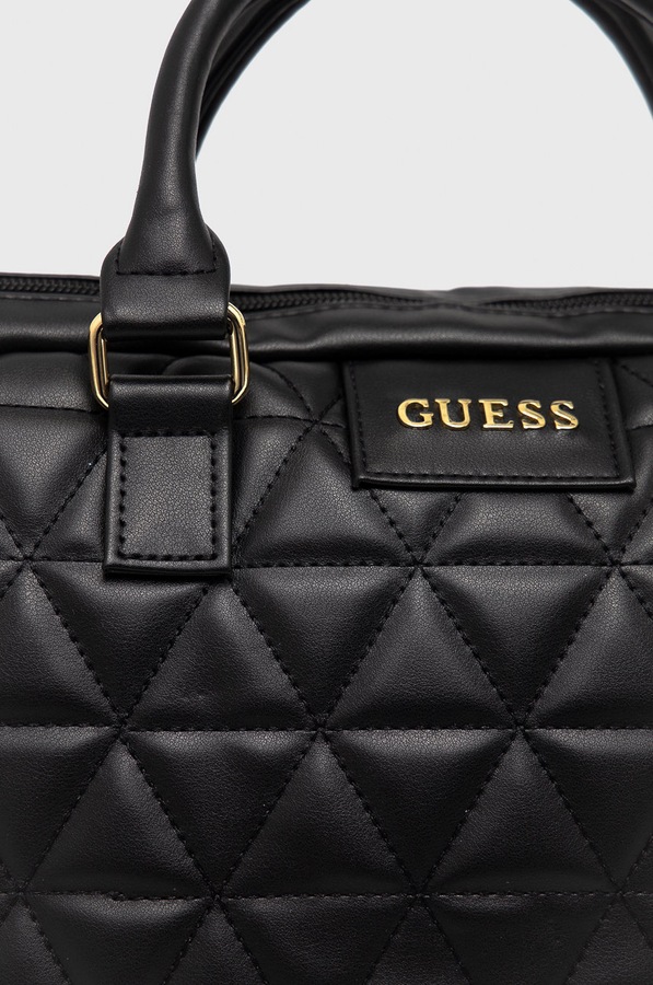 Сумка Guess колір чорний фото 2