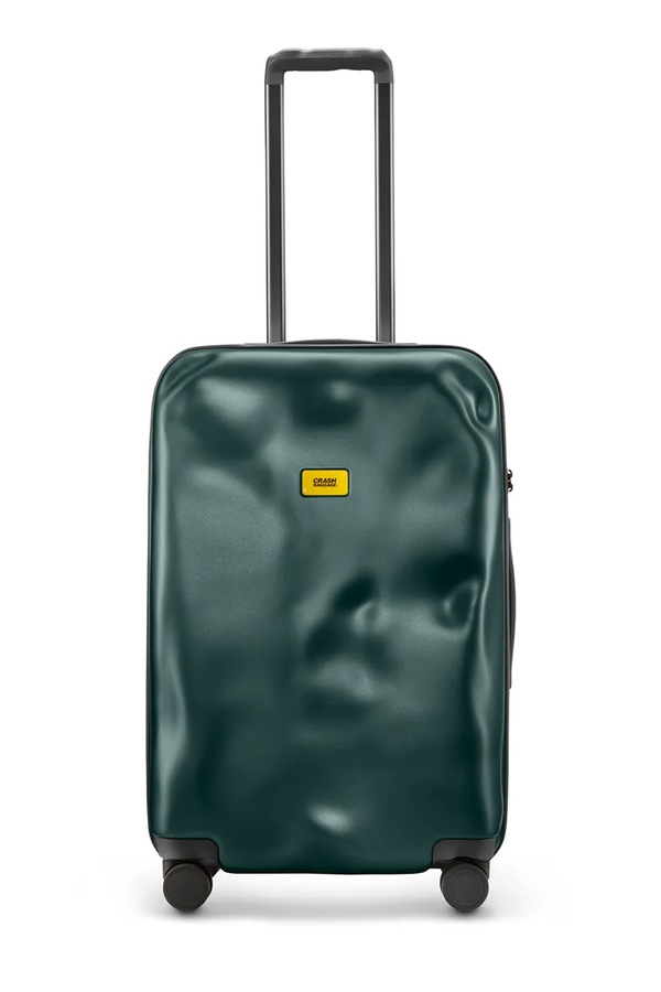 Жесткая чемодан Crash Baggage ICON Medium size 68x45x26 cm цвет зеленый