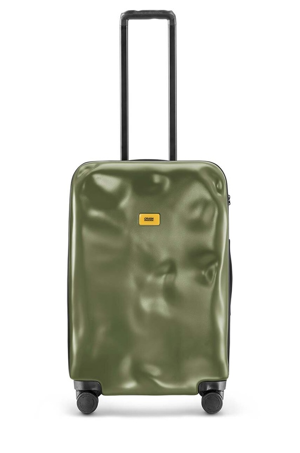 Жесткая чемодан Crash Baggage ICON Medium size 68x45x26 cm цвет зеленый