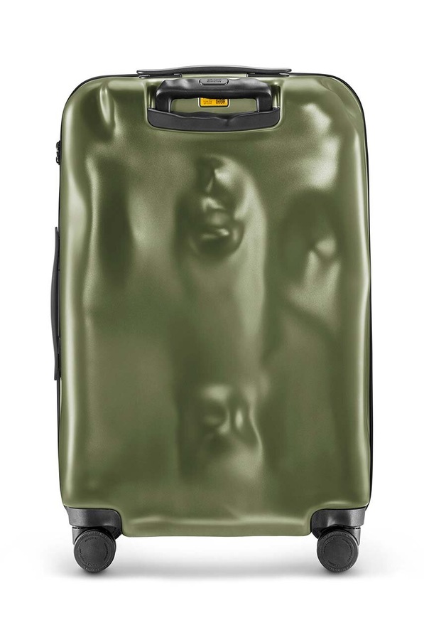 Жорстка валіза Crash Baggage ICON Medium size 68x45x26 cm колір зелений фото 2