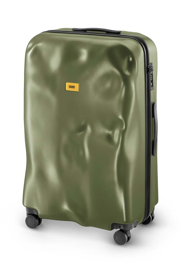 Жорстка валіза Crash Baggage ICON Large size 79x50x30 cm колір зелений