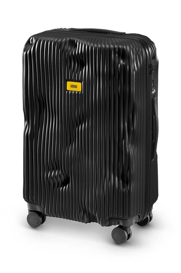 Жорстка валіза Crash Baggage STRIPE Medium size 68x45x26 cm колір чорний