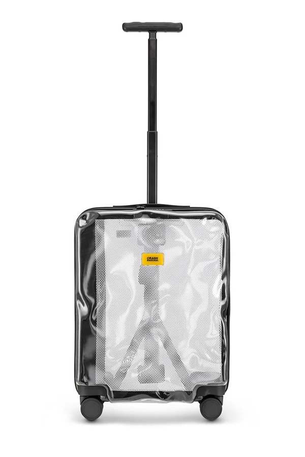 Чемодан для ручной поклажи Crash Baggage CABIN Small size 55x40x20 cm цвет прозрачный