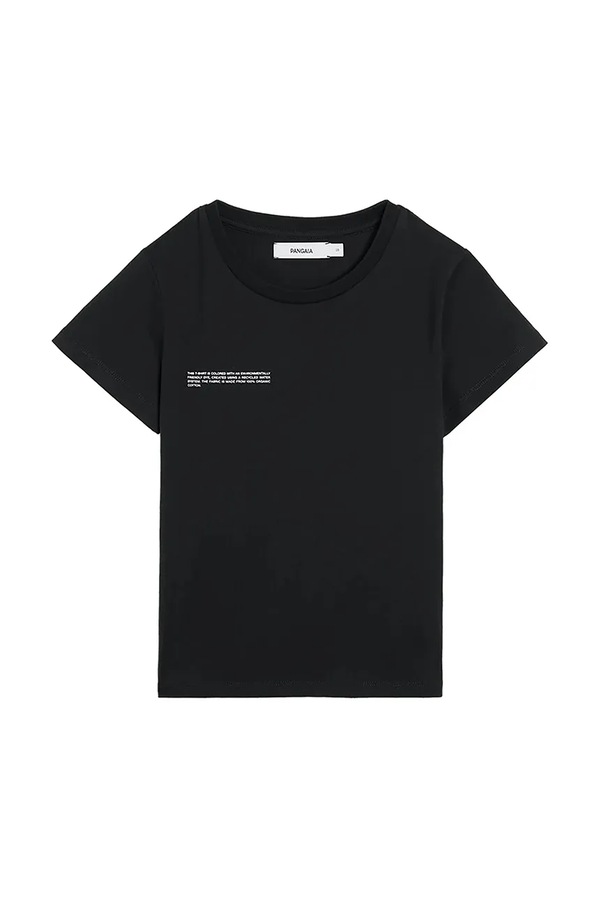 Футболка PANGAIA KIDS' 365 MIDWEIGHT T-SHIRT цвет черный