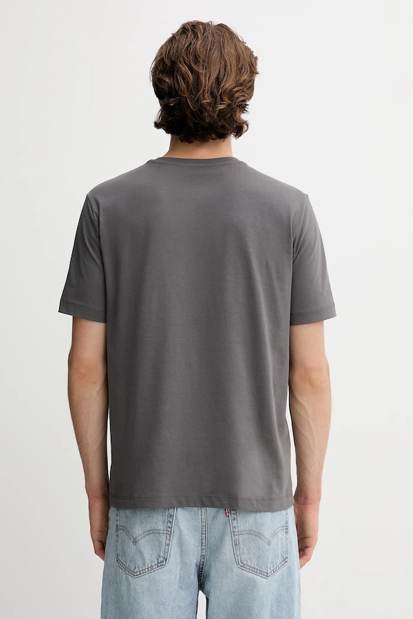 Футболка basic мужская хлопковая Marc O'Polo DENIM цвет серый фото 2
