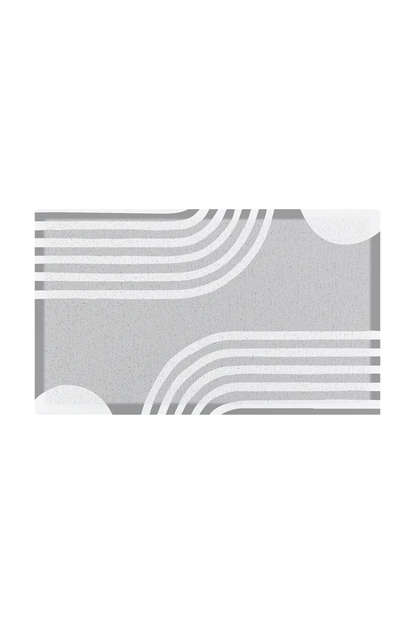 Коврик Artsy Doormats Grey Abstract Line 70 x 40cm фото 2