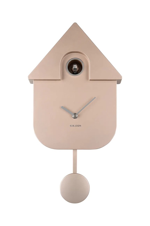 Годинник із зозулею Karlsson Modern Cuckoo Metallic