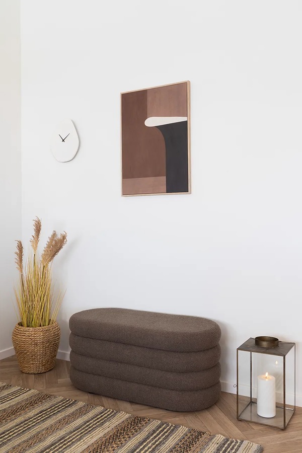Настінний годинник House Nordic Vienna колір білий фото 4
