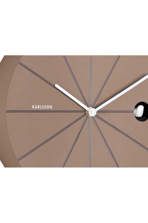 Настінний годинник із зозулею Karlsson Destacado Cuckoo 28 cm колір коричневий фото 3