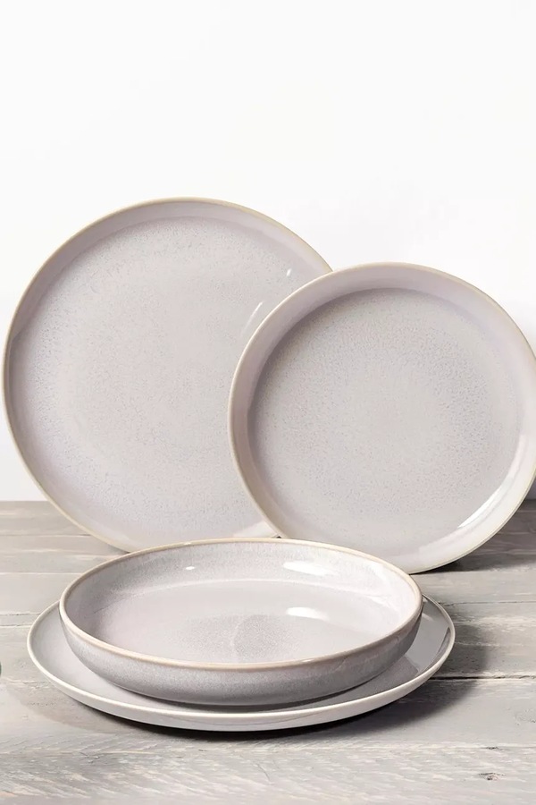 Обідній набір Villeroy & Boch Crafted Cotton 4-pack колір бежевий