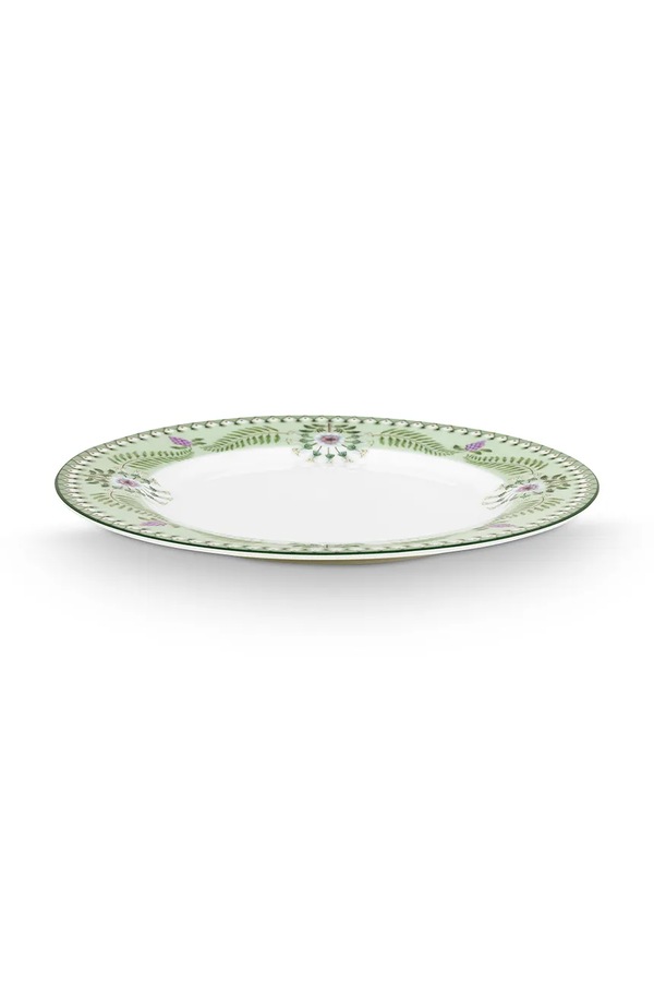 Десертна тарілка Pip Studio Plate Lily&Lotus 23 cm колір зелений
