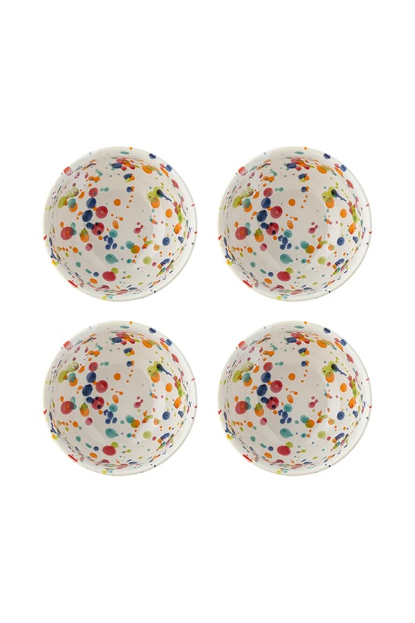 Набор мисок Bloomingville Freckles 300 ml 4-pack цвет красный