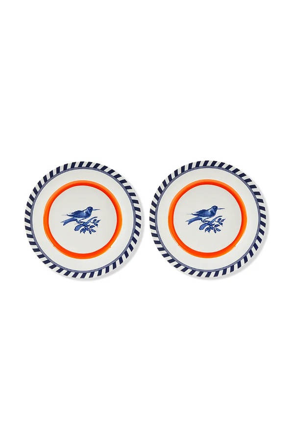Набір тарілок POLSPOTTEN bird patterned 27 cm 2-pack