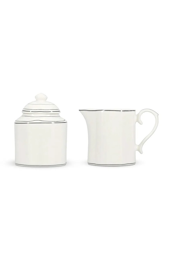 Набір: цукорниця і молочник з порцеляни S|P Collection 290 ml