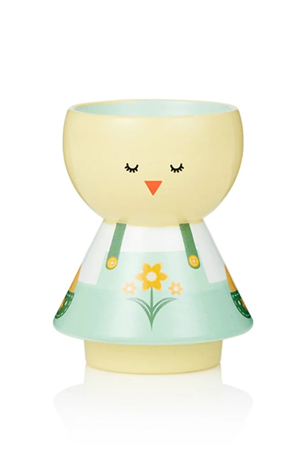 Підставка для яєць із букового дерева Lucie Kaas BORDFOLK - Chirpy 7 cm фото 2
