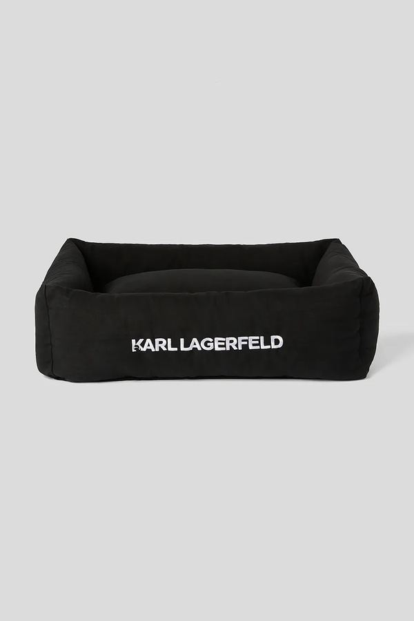 Лежак для домашніх тварин Karl Lagerfeld Ikon колір чорний
