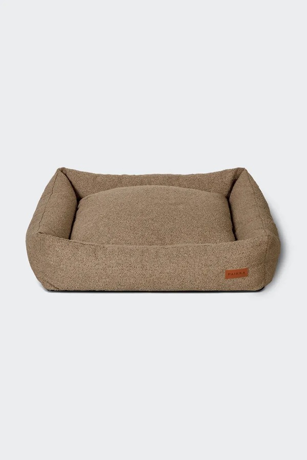Лежак для домашних животных PAIKKA Bouclé 120 x 85 x 20 cm цвет коричневый