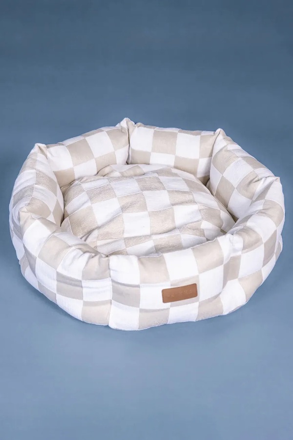 Лежак для собаки PAIKKA 95 cm колір бежевий фото 2