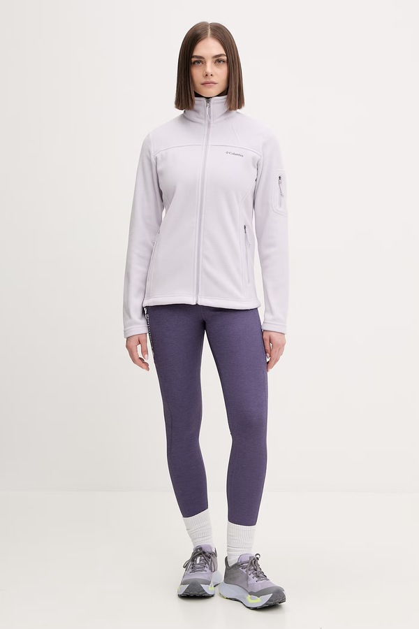 Спортивна кофта Columbia Fast Trek II колір червоний фото 2