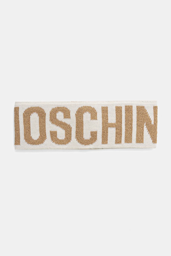 Вовняна пов'язка Moschino колір чорний