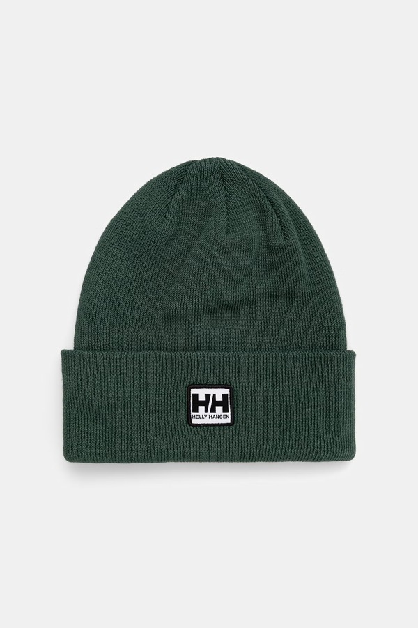 Шапка Helly Hansen колір зелений