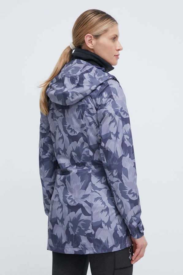 Дощовик Columbia Splash A Little II Jacket колір чорний фото 3