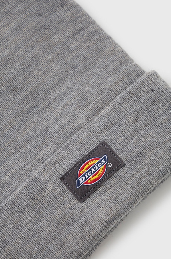 Шапка Dickies колір сірий фото 3