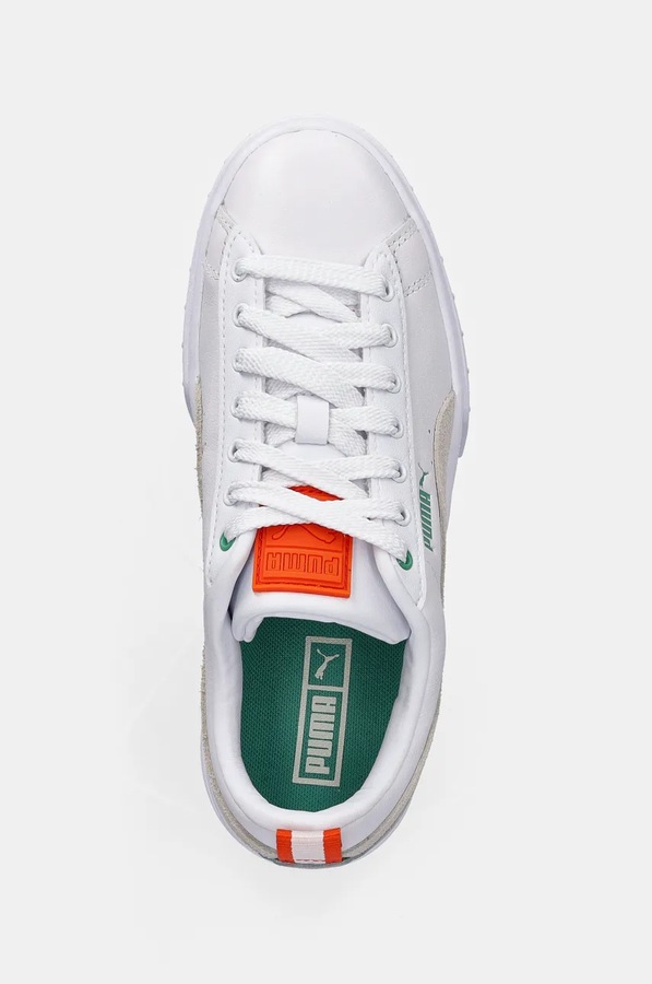 Черевики Puma Mayze Lth колір білий фото 4