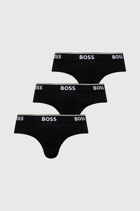 Сліпи BOSS 3-pack колір чорний