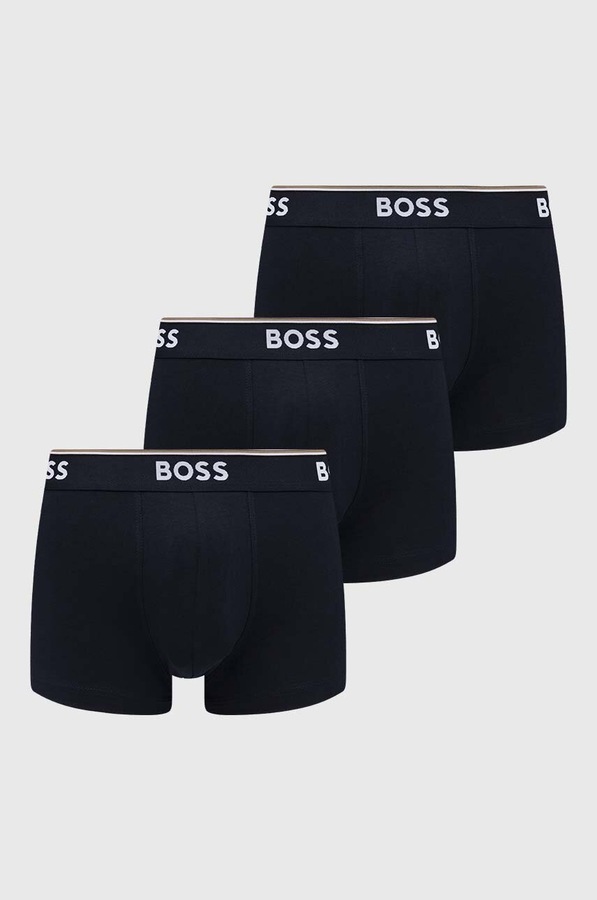Боксери BOSS (3 - Pack) Trunk 3P Power