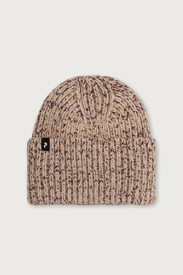 Шапка beanie з вовною Peak Performance Mason колір барвистий