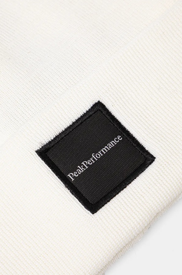 Шапка з додаванням вовни Peak Performance Switch колір бежевий фото 2