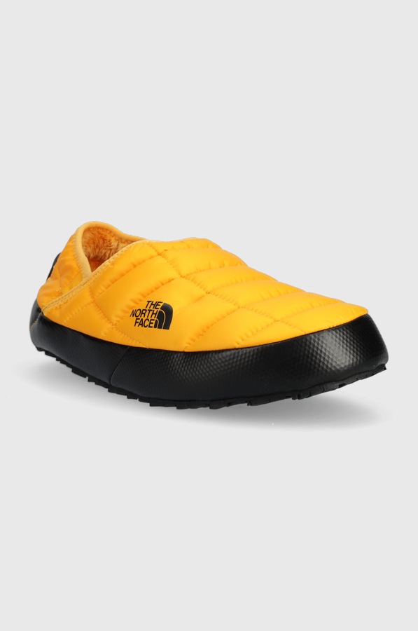 Капці The North Face Men S Thermoball Traction Mule V колір помаранчевий фото 2