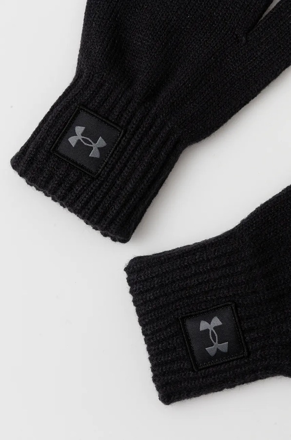 Рукавички Under Armour колір чорний фото 2