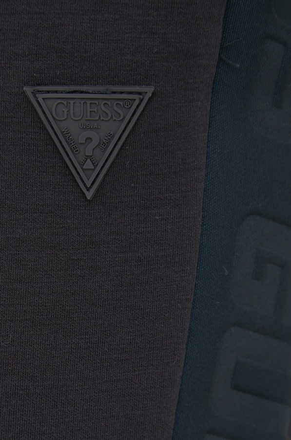 Спортивні штани жіночі з віскозою Guess ALLIE колір сірий фото 4