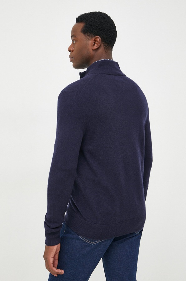 Вовняний кардиган Polo Ralph Lauren колір синій фото 3