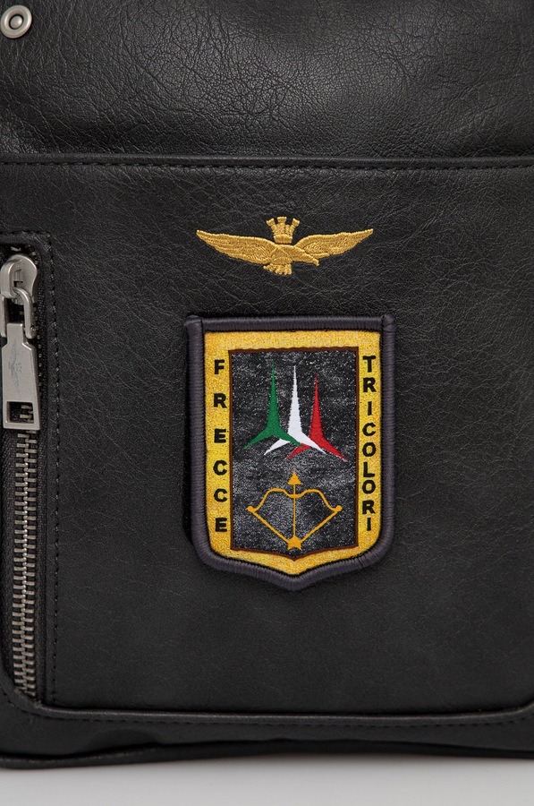 Сумка Aeronautica Militare колір сірий фото 3