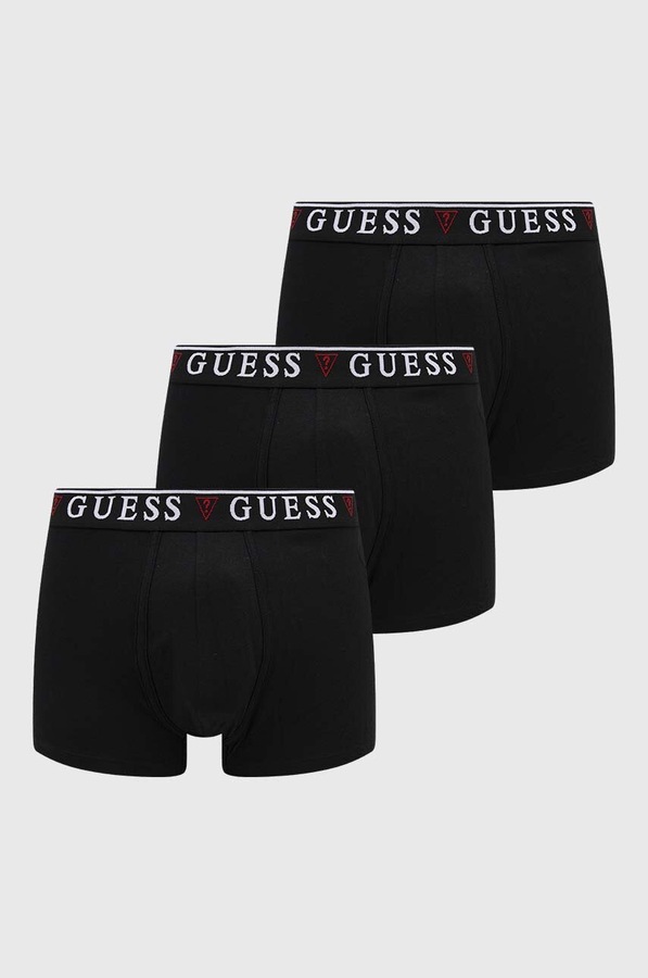 Боксеры Guess BRIAN 3-pack цвет черный