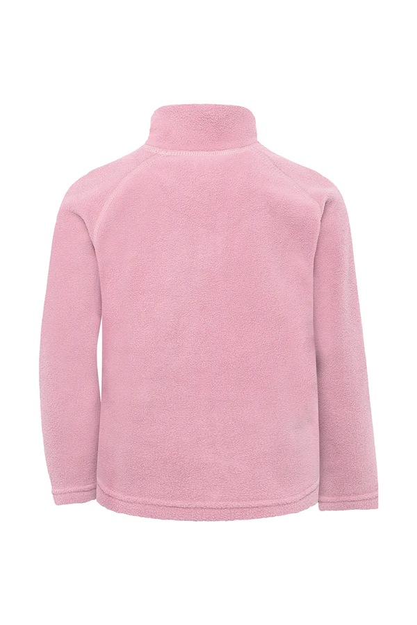 Флісова кофта дитяча Didriksons MONTE KIDS FULLZIP колір рожевий фото 3
