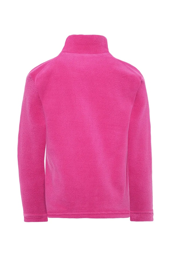 Флісова кофта дитяча Didriksons MONTE KIDS FULLZIP колір рожевий фото 3