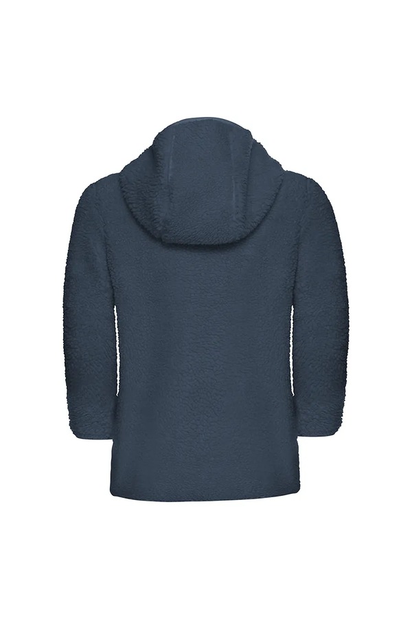 Дитяча кофта Jack Wolfskin ICE CURL HOOD колір чорний фото 2
