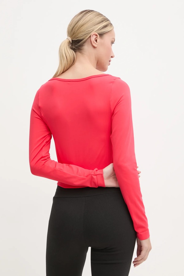 Лонгслів для тренувань Under Armour Train Seamless колір червоний фото 3