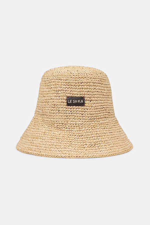 Солом'яний капелюх жіночий LE SH KA headwear колір бежевий